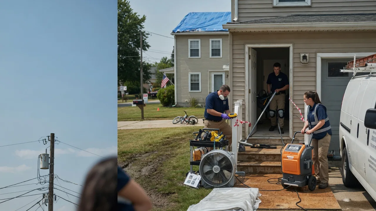 Water Damage Repair in Upperglade, WV near me